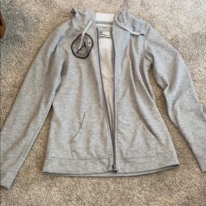Under armour zip up hoodie